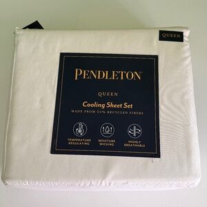 Pendleton Queen Sheet Set in Antique White